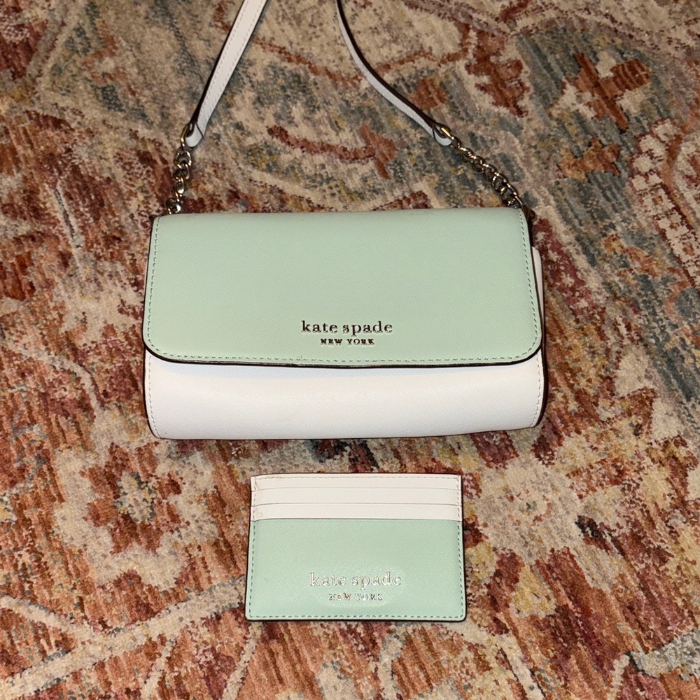 Kate Spade Crossbody bag with matching CC wallet